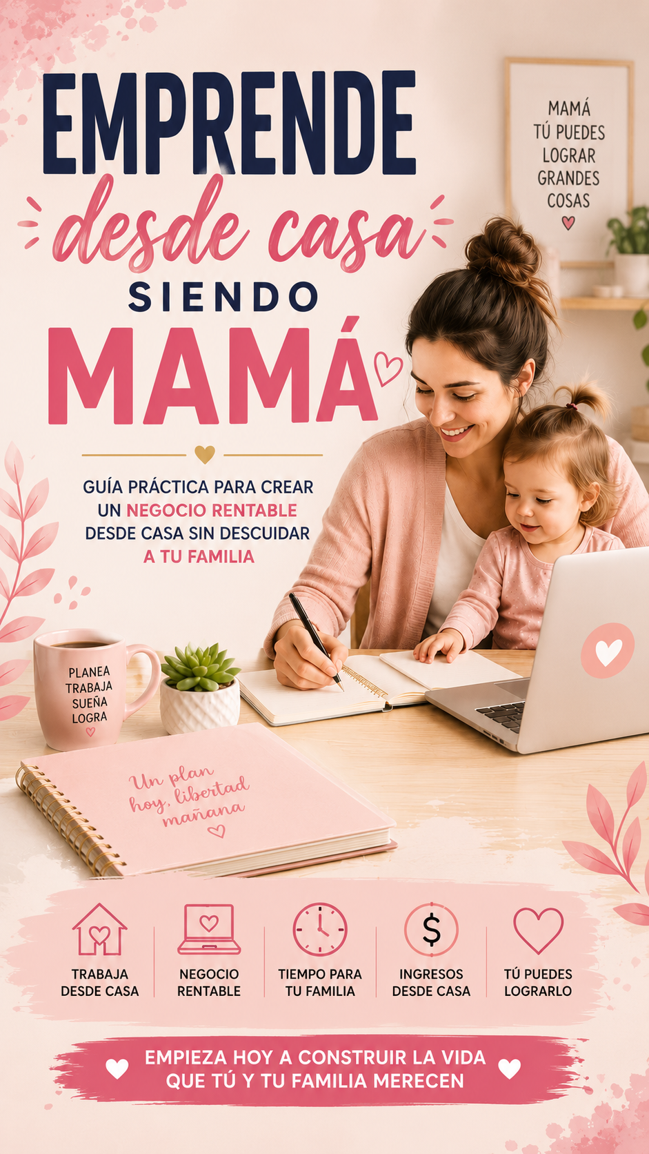 🔥 Mamá Emprendedora | Aprende a Crear Ingresos Desde Casa Paso a Paso