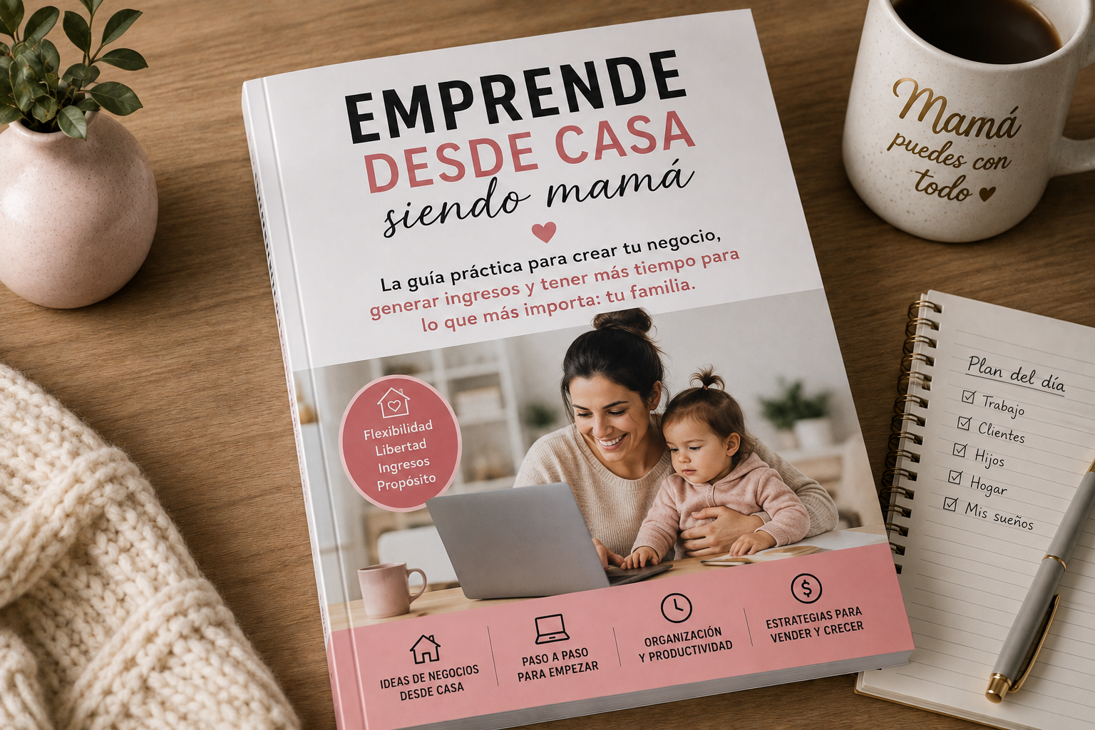 🔥 Mamá Emprendedora | Aprende a Crear Ingresos Desde Casa Paso a Paso